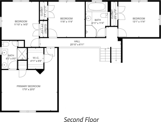 895 Cherry Ln, North Woodmere, NY 11581 - view of home floor plan
