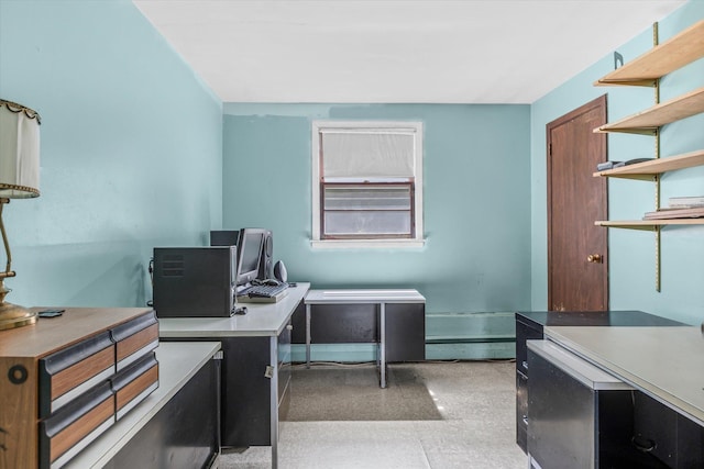 17 Edna Dr, Syosset, NY 11791 - office area with light flooring