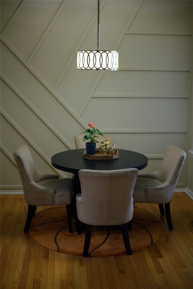 15 Cobblestone Ln, Middletown, NY 10940 - dining space with hardwood / wood-style floors and baseboards