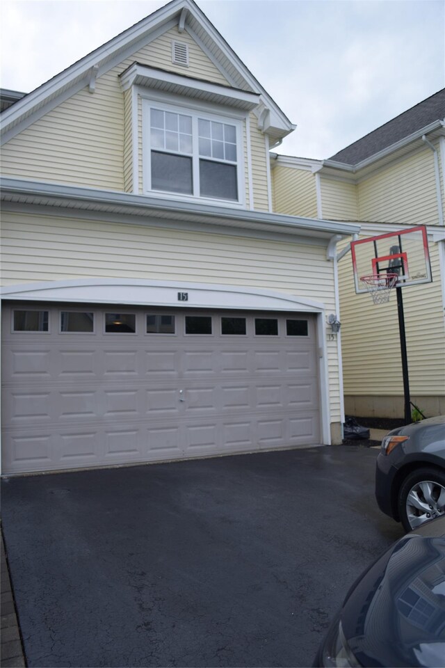 15 Cobblestone Ln, Middletown, NY 10940 - garage with driveway