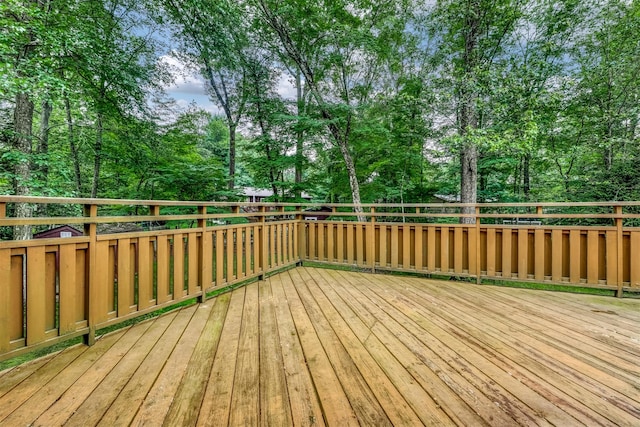 33 Balmoral Dr, Chestnut Ridge, NY 10977 - deck with view of scattered trees