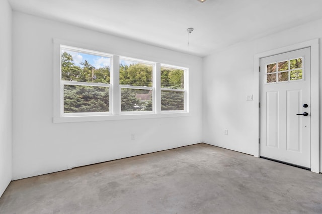 50 Appletree Dr, Saugerties, NY 12477 - foyer with concrete floors