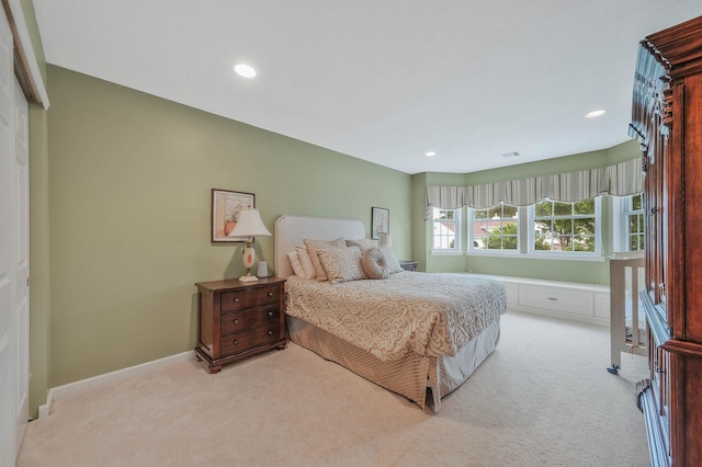 28 Hamlet Dr, Commack, NY 11725 - bedroom featuring carpet flooring and recessed lighting