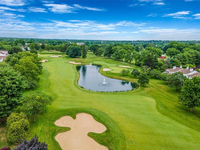 28 Hamlet Dr, Commack, NY 11725 - aerial view of a nearby body of water and a local golf course