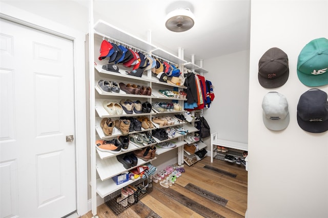 1200 Roger Rd, North Bellmore, NY 11710 - spacious closet with wood finished floors