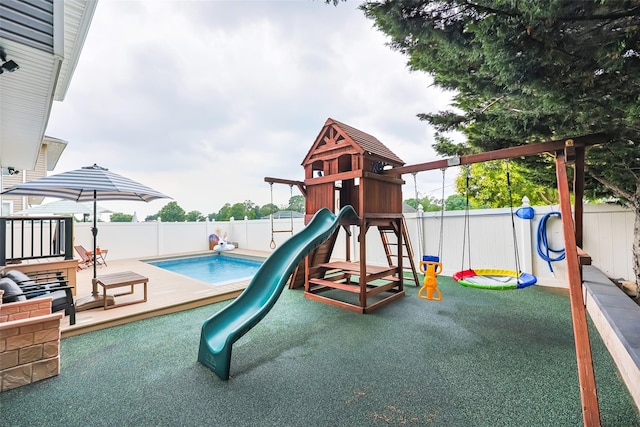1200 Roger Rd, North Bellmore, NY 11710 - view of playground featuring a fenced backyard