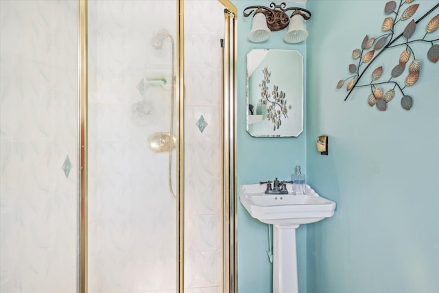 2564 Central Ave Unit B, Baldwin, NY 11510 - bathroom featuring a shower stall