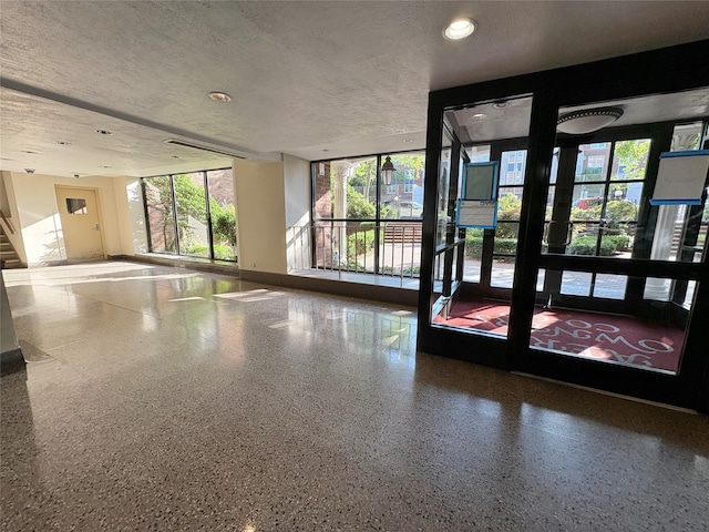 63-61 Yellowstone Blvd Unit 3E, Forest Hills, NY 11375 - common area featuring a textured ceiling