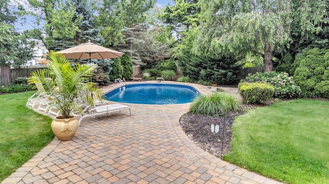 12 Hasting Dr, Stony Brook, NY 11790 - view of swimming pool featuring a patio area