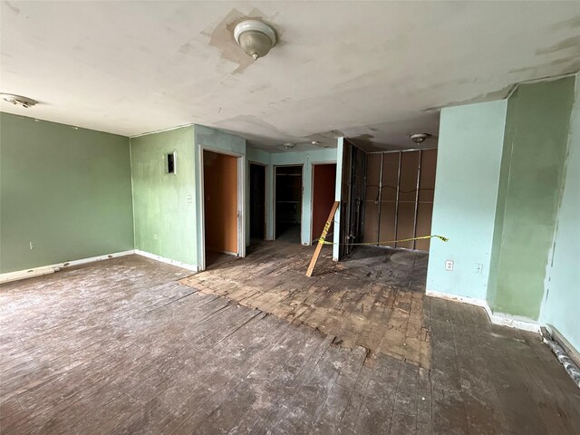 1754 Givan Ave, Bronx, NY 10469 - empty room with wood-type flooring and baseboards