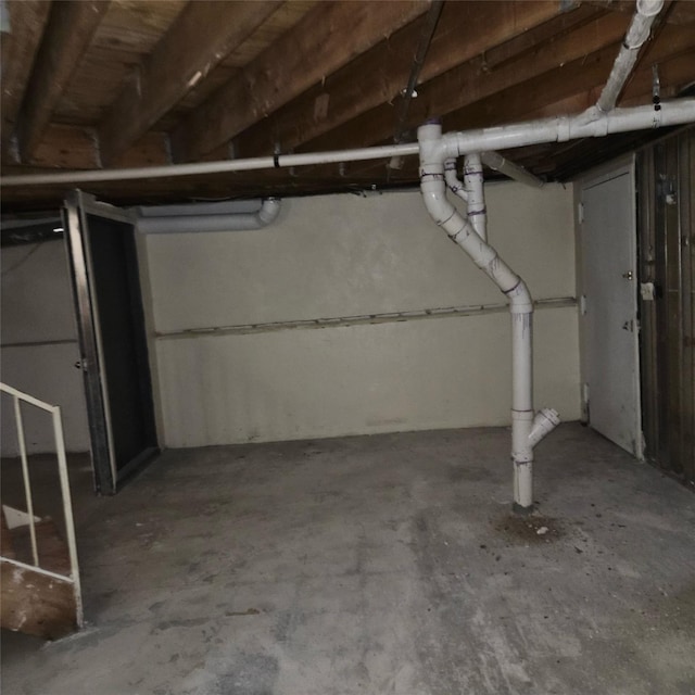1754 Givan Ave, Bronx, NY 10469 - view of unfinished below grade area