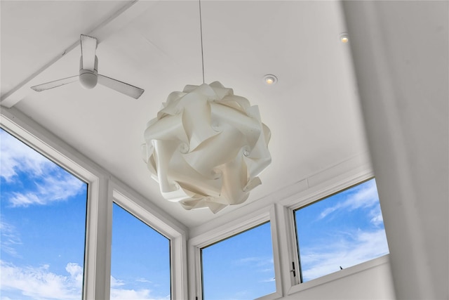 146 Ocean Walk, Fire Island Pines, NY 11782 - detailed view of a ceiling fan