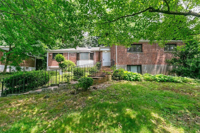 5 Bellingham Ln, Great Neck, NY 11023 - view of front of property featuring brick siding