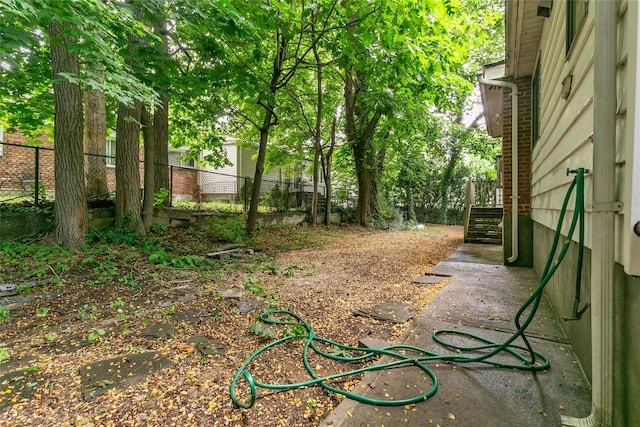 5 Bellingham Ln, Great Neck, NY 11023 - view of yard featuring stairway