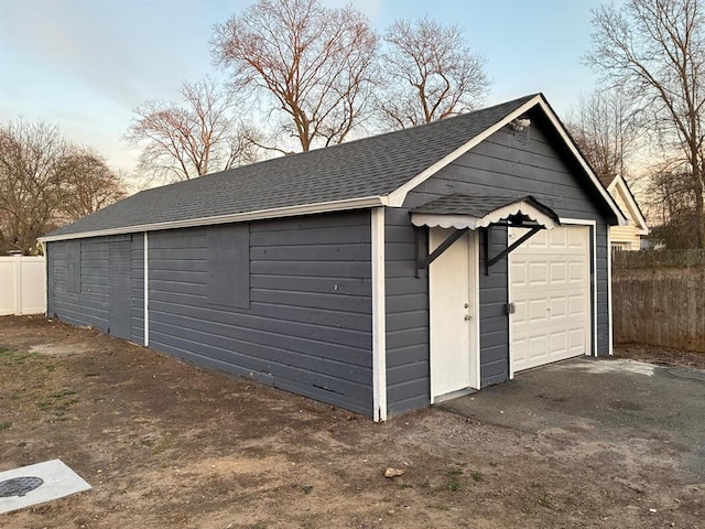 17 Pinetree Dr, Shirley, NY 11967 - view of detached garage