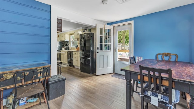 27 Lidge Dr, Farmingville, NY 11738 - dining space featuring light wood-style floors