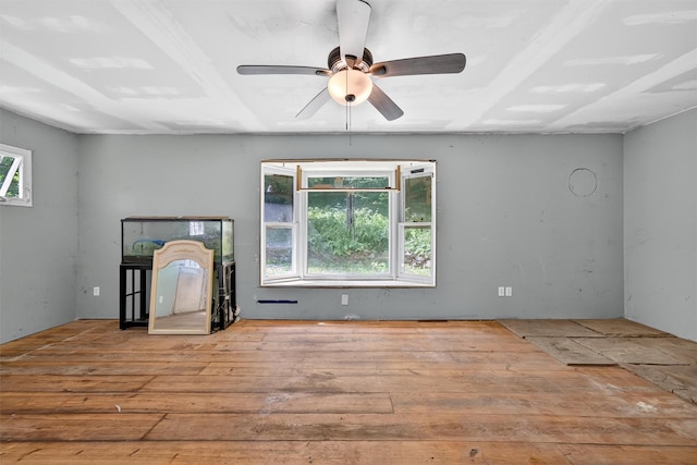 1973 State Route 17k, Montgomery, NY 12549 - spare room with hardwood / wood-style flooring and a ceiling fan