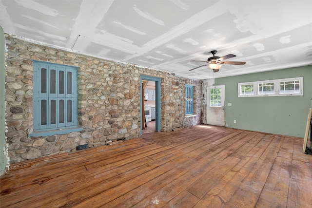 1973 State Route 17k, Montgomery, NY 12549 - empty room featuring wood-type flooring and a ceiling fan