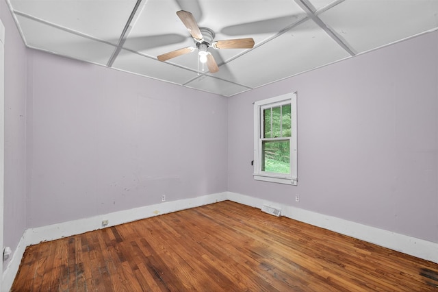 1973 State Route 17k, Montgomery, NY 12549 - spare room with wood finished floors and a ceiling fan
