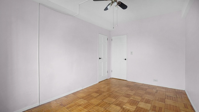 1610 Metropolitan Ave Unit 6H, Bronx, NY 10462 - unfurnished room featuring baseboards and a ceiling fan