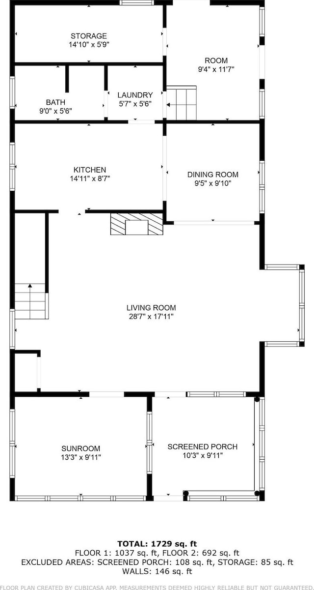 271 Foster Ave, Sayville, NY 11782 - view of room layout