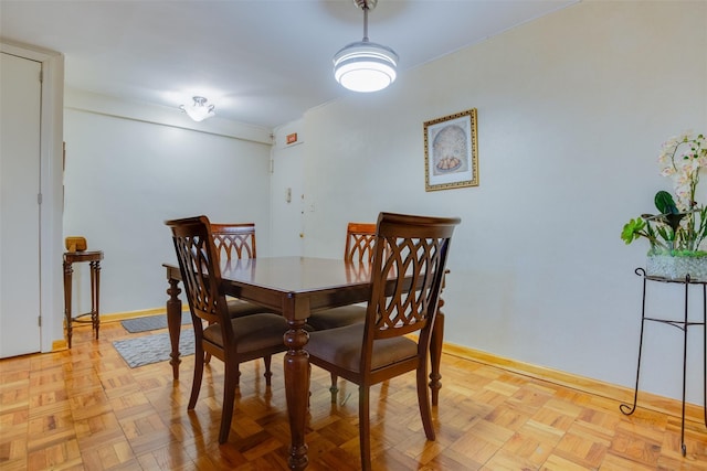 65-15 Alderton St Unit 2C, Rego Park, NY 11374 - dining space featuring baseboards