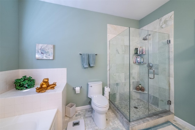 17 Jared Dr, White Plains, NY 10605 - bathroom featuring a garden tub and a shower stall