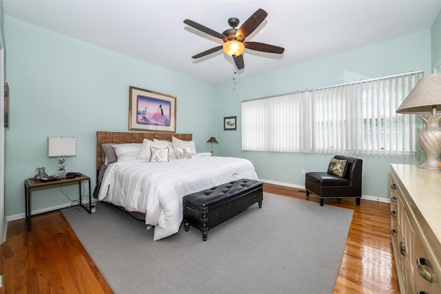 17 Jared Dr, White Plains, NY 10605 - bedroom featuring light wood-style flooring and a ceiling fan