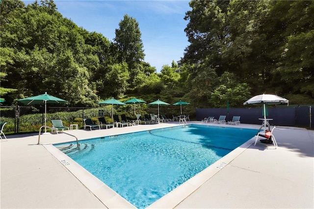 17 Jared Dr, White Plains, NY 10605 - community pool with a patio area