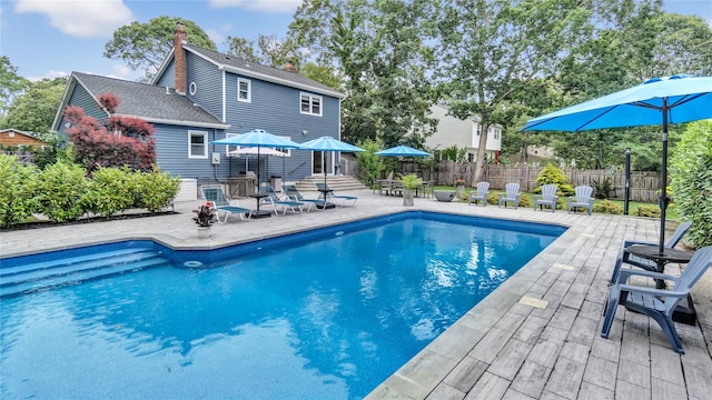 3 Yale, Hampton Bays, NY 11946 - view of pool with a patio