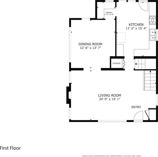58 Hillside Ave, New Rochelle, NY 10801 - view of floor plan / room layout