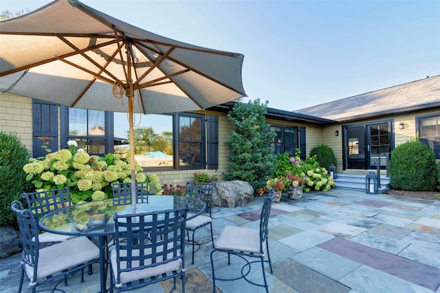 174 Sunset Trl, Clinton Corners, NY 12514 - view of patio featuring outdoor dining area