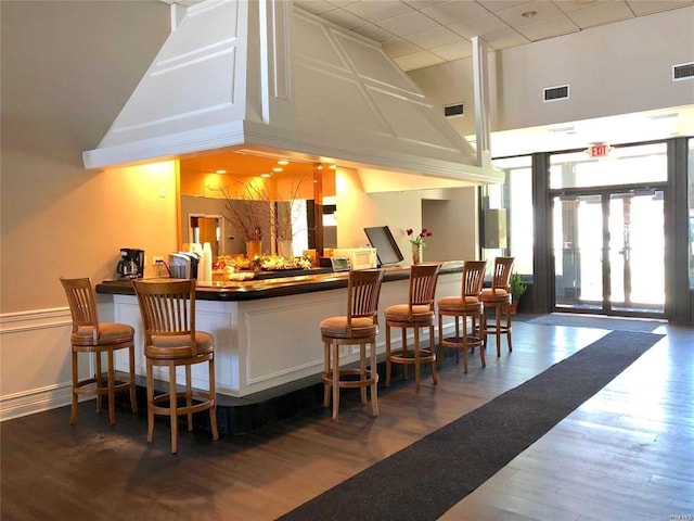 42 Richmond Blvd Unit 4B, Ronkonkoma, NY 11779 - indoor dry bar featuring wood finished floors
