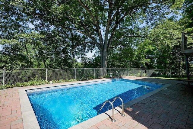 152 Bart Dr, Poughkeepsie, NY 12603 - view of pool with a patio and view of scattered trees