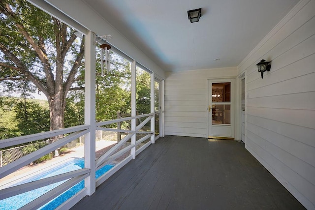 152 Bart Dr, Poughkeepsie, NY 12603 - view of unfurnished sunroom