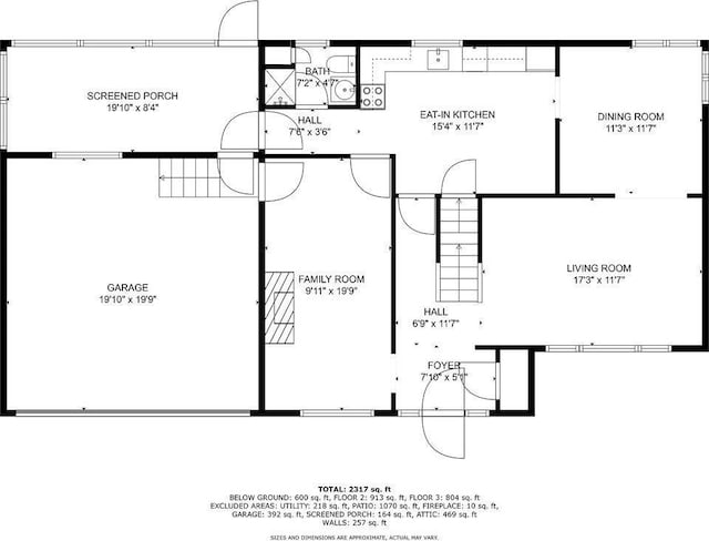 152 Bart Dr, Poughkeepsie, NY 12603 - view of property floor plan