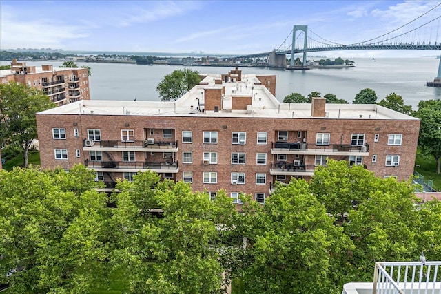 162-41 Powells Cove Blvd Unit 4D, Beechhurst, NY 11357 - water view featuring a notable bridge
