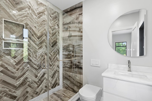 26 Saint Andrews Ct, Old Westbury, NY 11568 - full bathroom with vanity and a shower stall