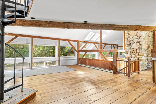 880 W Mill Rd, Mattituck, NY 11952 - deck with a baseboard radiator