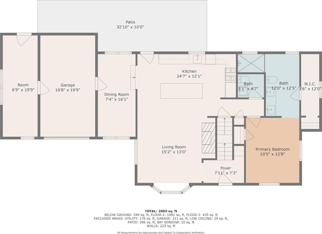 15 Benedict Ave, Eastchester, NY 10709 - view of home floor plan