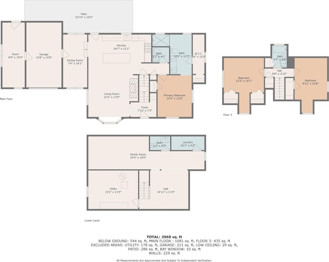 15 Benedict Ave, Eastchester, NY 10709 - view of property floor plan