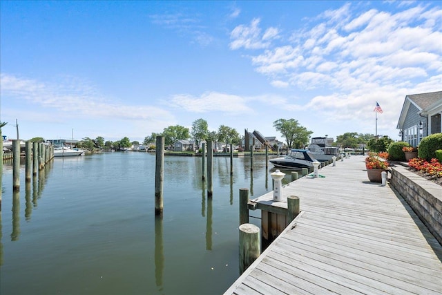 13 Nicole Ct, Copiague, NY 11726 - dock area featuring a water view