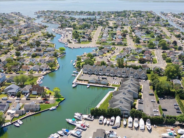 13 Nicole Ct, Copiague, NY 11726 - aerial overview of property's location with a large body of water