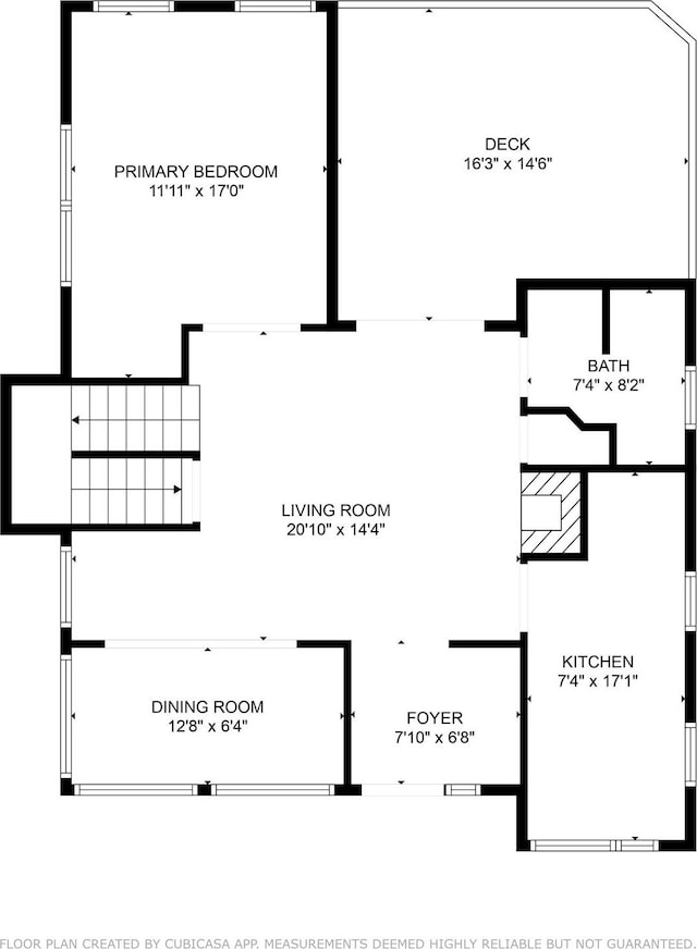1144 N Ave, New Rochelle, NY 10804 - view of floor plan / room layout