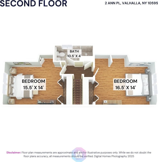 2 Ann Pl, Valhalla, NY 10595 - view of home floor plan