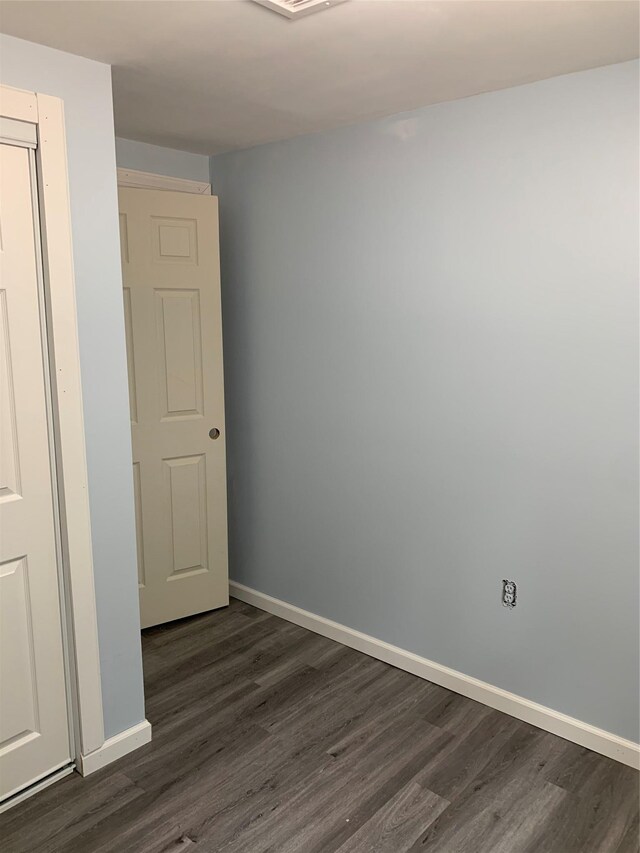 604 Basket Rd, Long Eddy, NY 12760 - spare room with dark wood-style floors