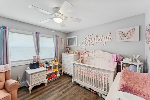 89 3rd Ave, Massapequa Park, NY 11762 - bedroom featuring wood finished floors and a ceiling fan