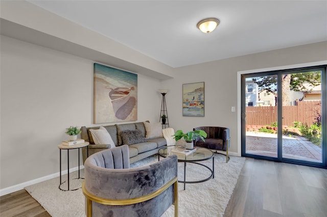903 Patterson Ave, Staten Island, NY 10306 - living area with wood finished floors and baseboards
