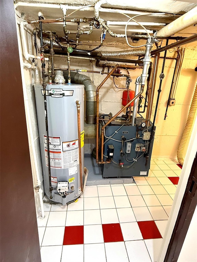 7267 Yellowstone Blvd, Forest Hills, NY 11375 - utilities featuring gas water heater and a heating unit