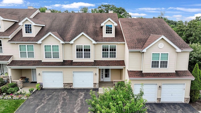 2509 Sylvan Loop, Wappingers Falls, NY 12590 - multi unit property with driveway, an attached garage, and a chimney